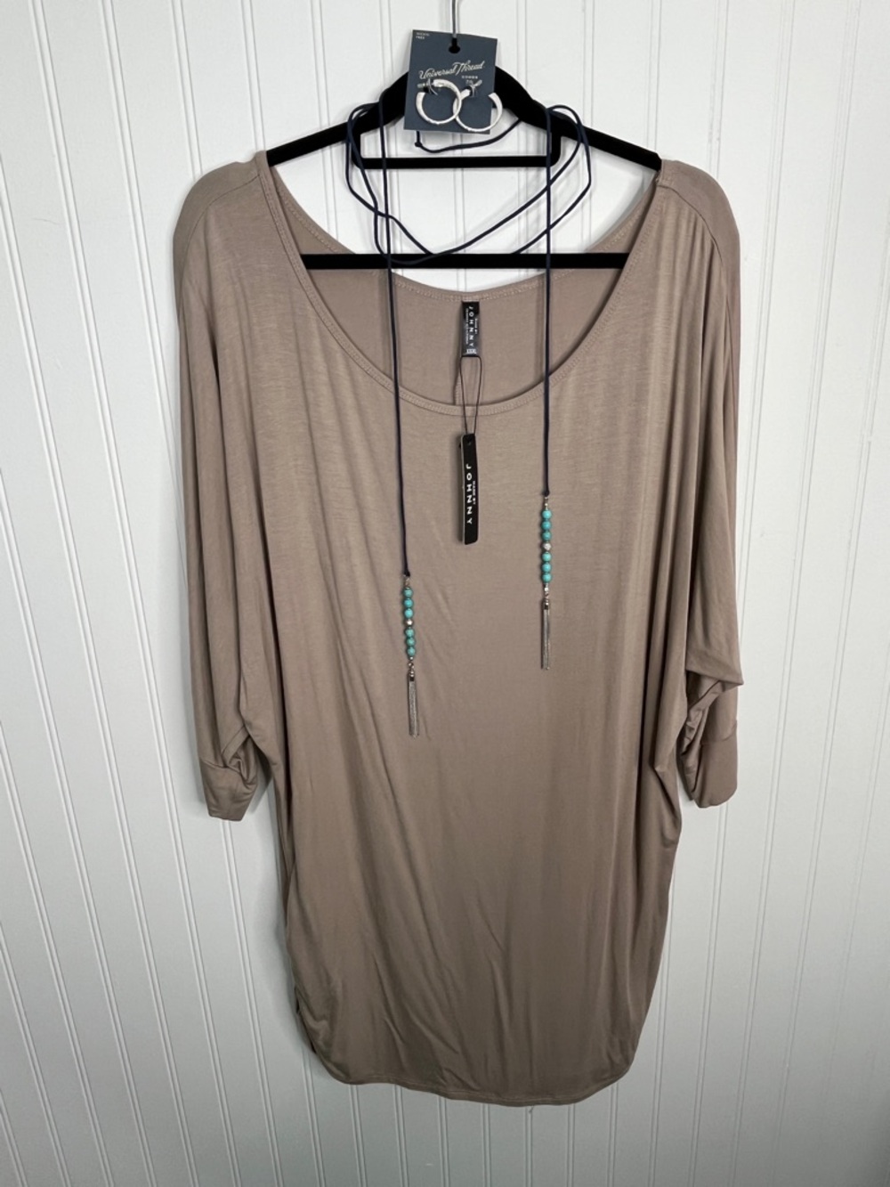 20. Taupe Dolman Sleeve Tunic Dress Bundle